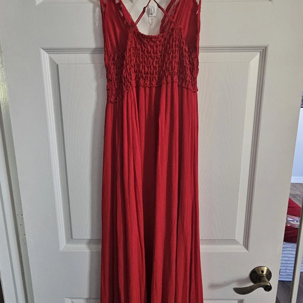 Free People Adella Maxi Slip Dress Size S - Picture 4 of 5